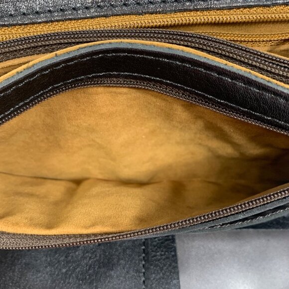 PATRICIA NASH Bianco Organizer Braided Crossbody Bag Trifold Wallet Wristlet EUC - Picture 14 of 16